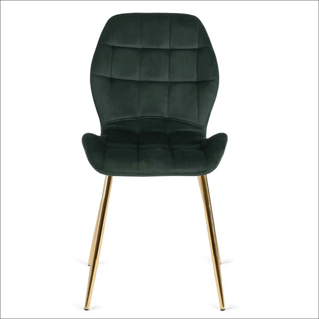 Kėdė su veliūro audiniu žalios spalvos TE305 - €38 Save 15% 25-50, __label:Pristatymas 5-14 d.d., elite,