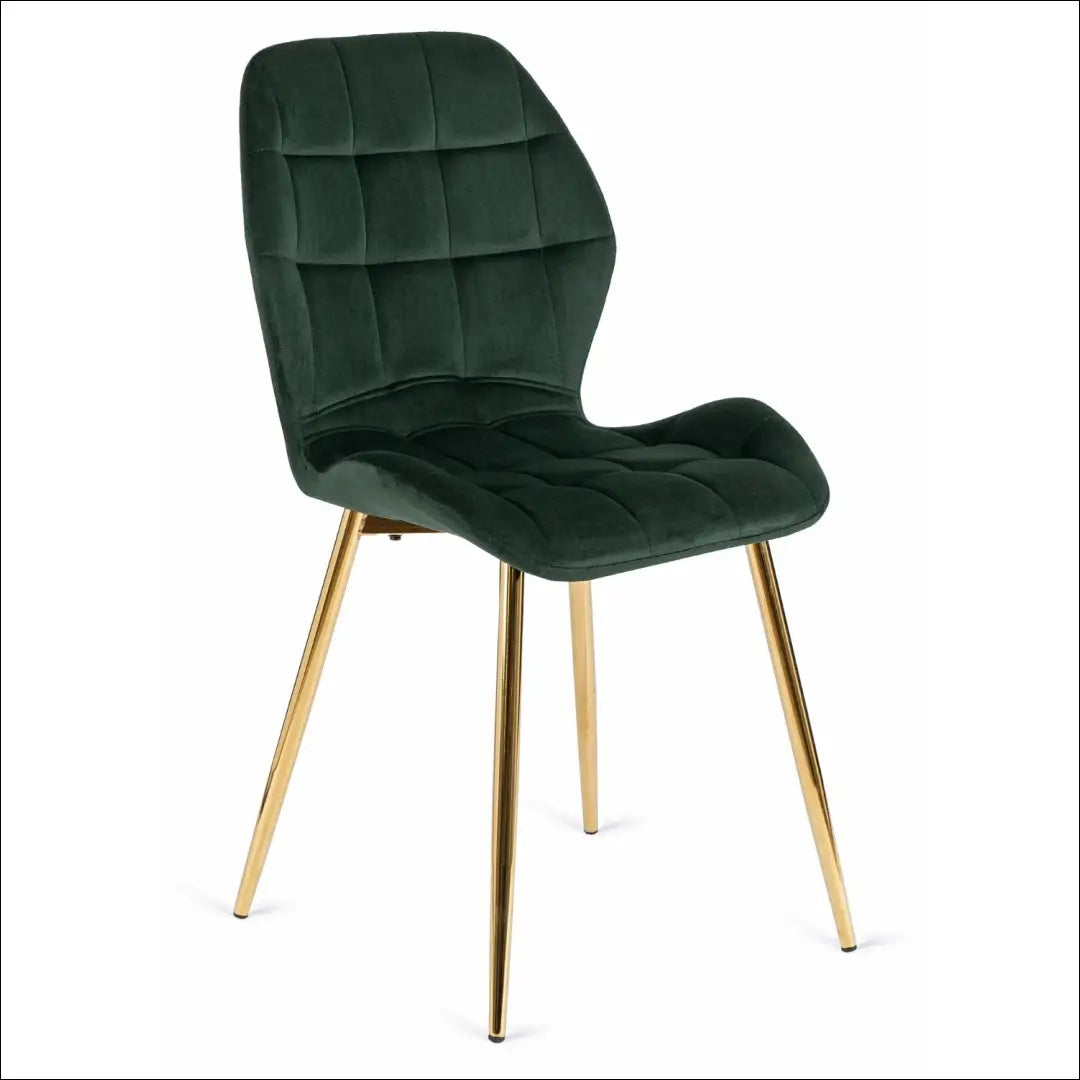 Kėdė su veliūro audiniu žalios spalvos TE305 - €38 Save 15% 25-50, __label:Pristatymas 5-14 d.d., elite,