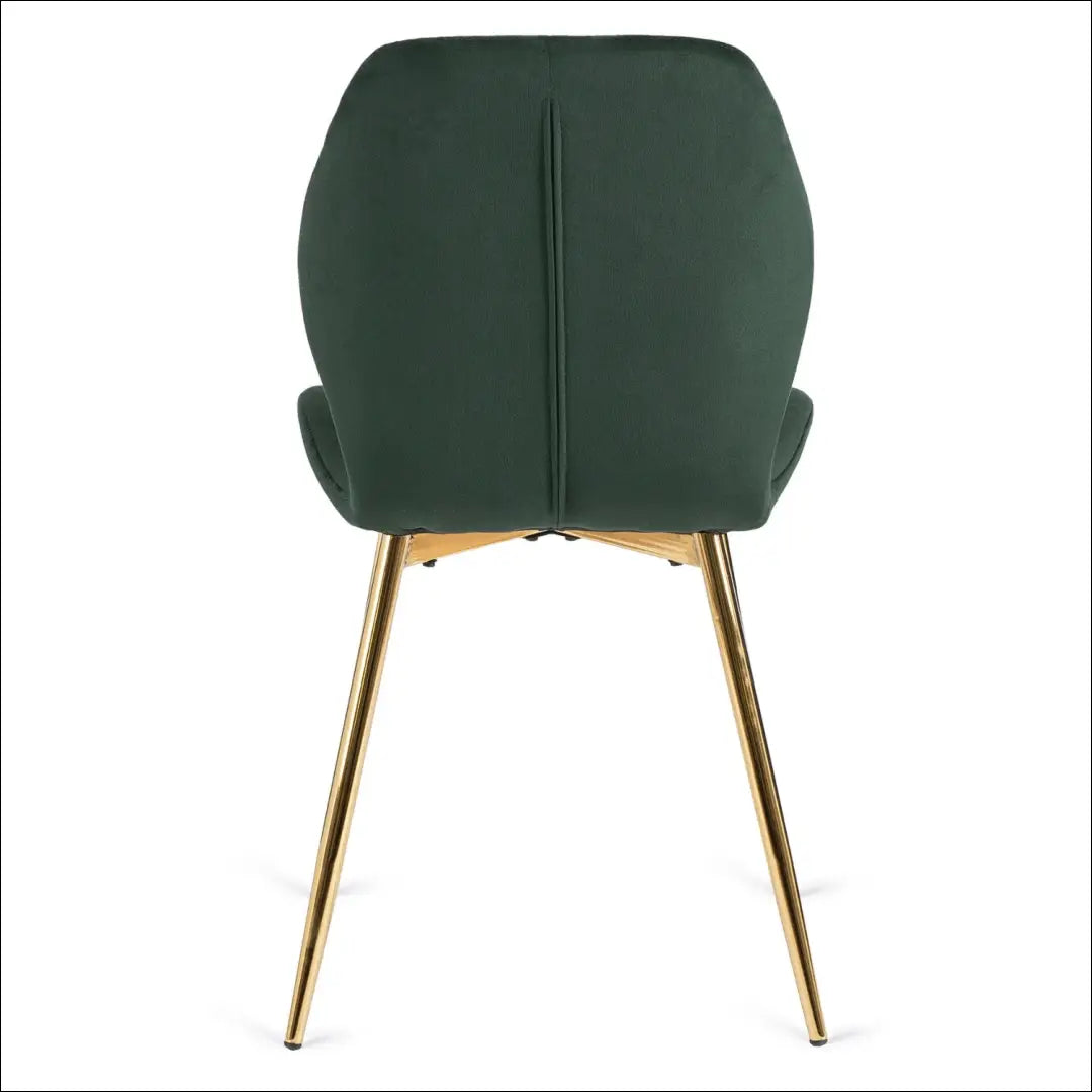 Kėdė su veliūro audiniu žalios spalvos TE305 - €38 Save 15% 25-50, __label:Pristatymas 5-14 d.d., elite,