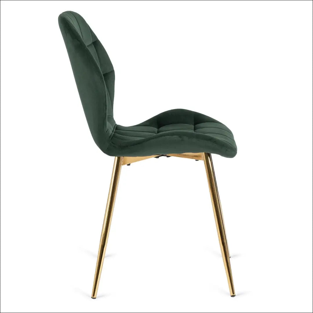 Kėdė su veliūro audiniu žalios spalvos TE305 - €38 Save 15% 25-50, __label:Pristatymas 5-14 d.d., elite,