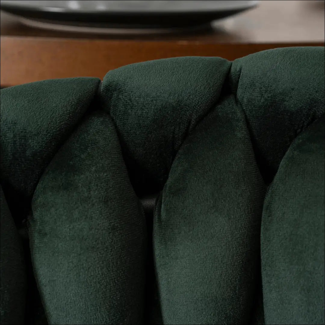 Kėdė su veliūro audiniu žalios spalvos TE395 - €97 Save 15% 50-100, __label:Pristatymas 5-14 d.d., elite, Krzesła,