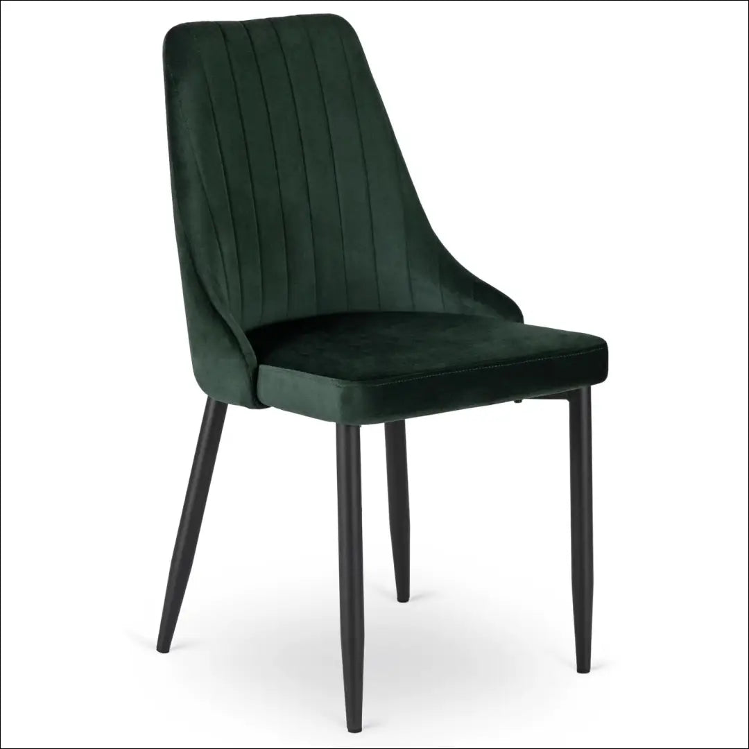 Kėdė su veliūro audiniu žalios spalvos TE552 - €51 Save 15% 50-100, __label:Pristatymas 5-14 d.d., elite, spalva-zalia,