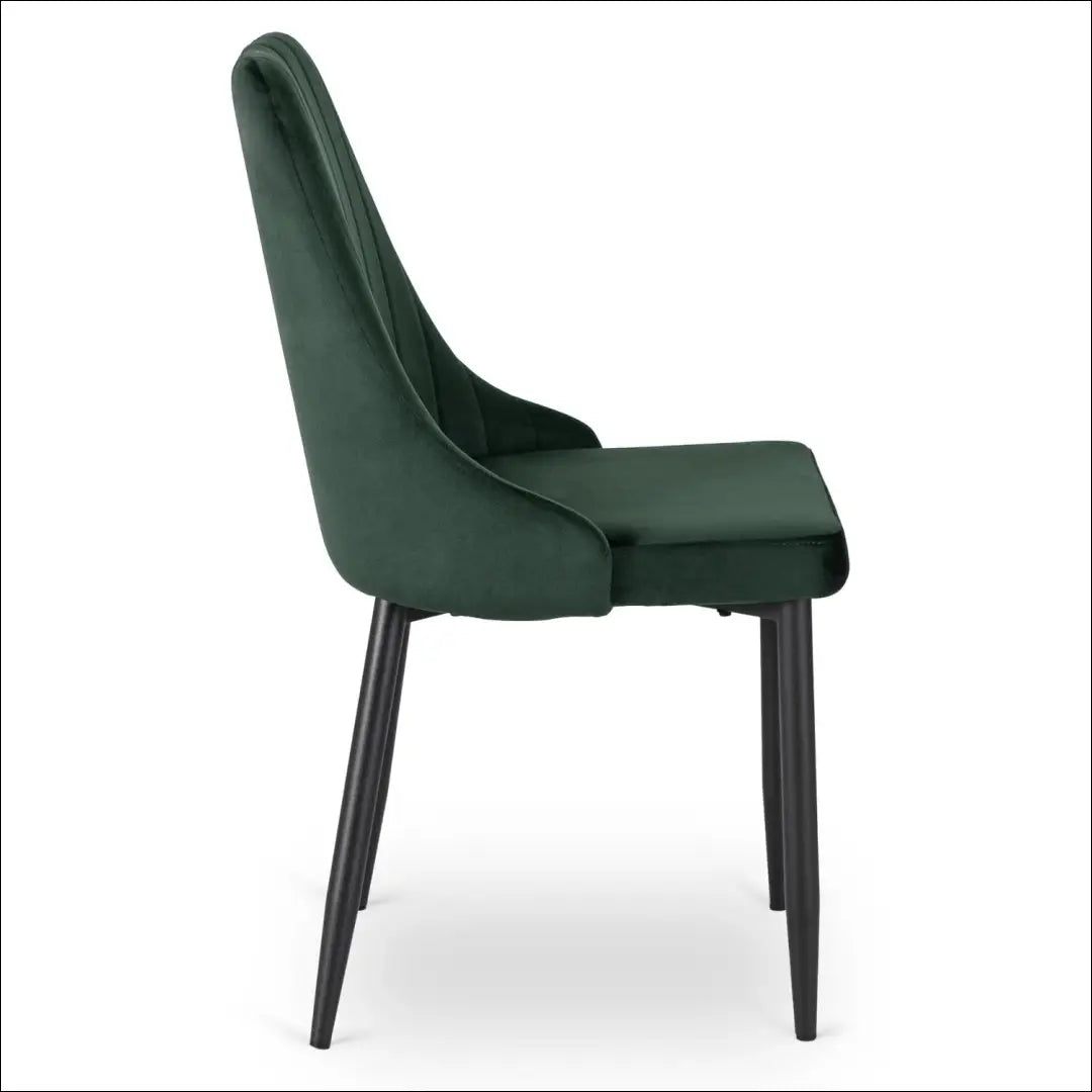 Kėdė su veliūro audiniu žalios spalvos TE552 - €51 Save 15% 50-100, __label:Pristatymas 5-14 d.d., elite, spalva-zalia,