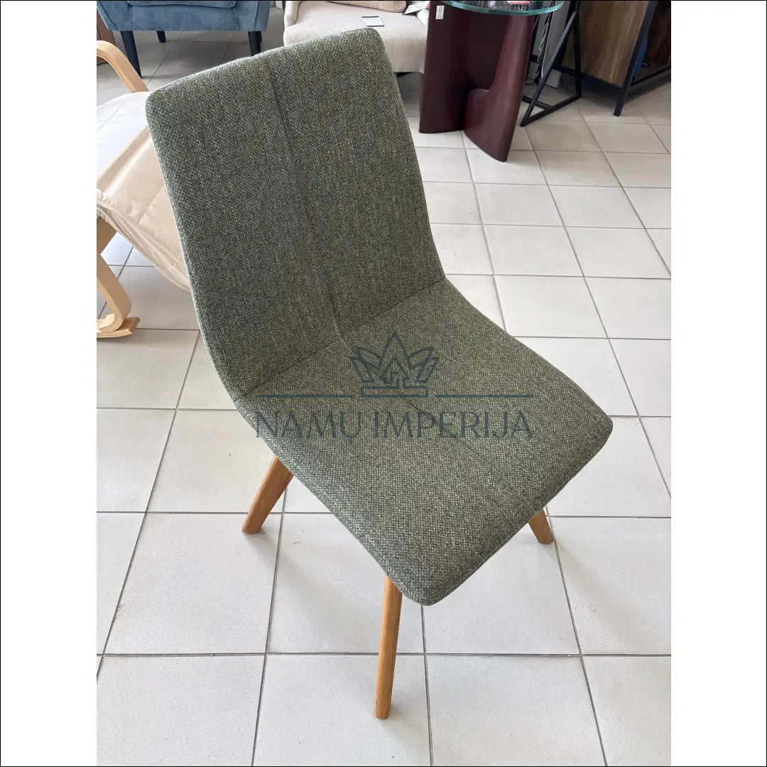 Kėdė VI1004 - €58 Save 50% 50-100, __label:Pristatymas 1-2 d.d., color-zalia, kedes-valgomojo, material-gobelenas €50