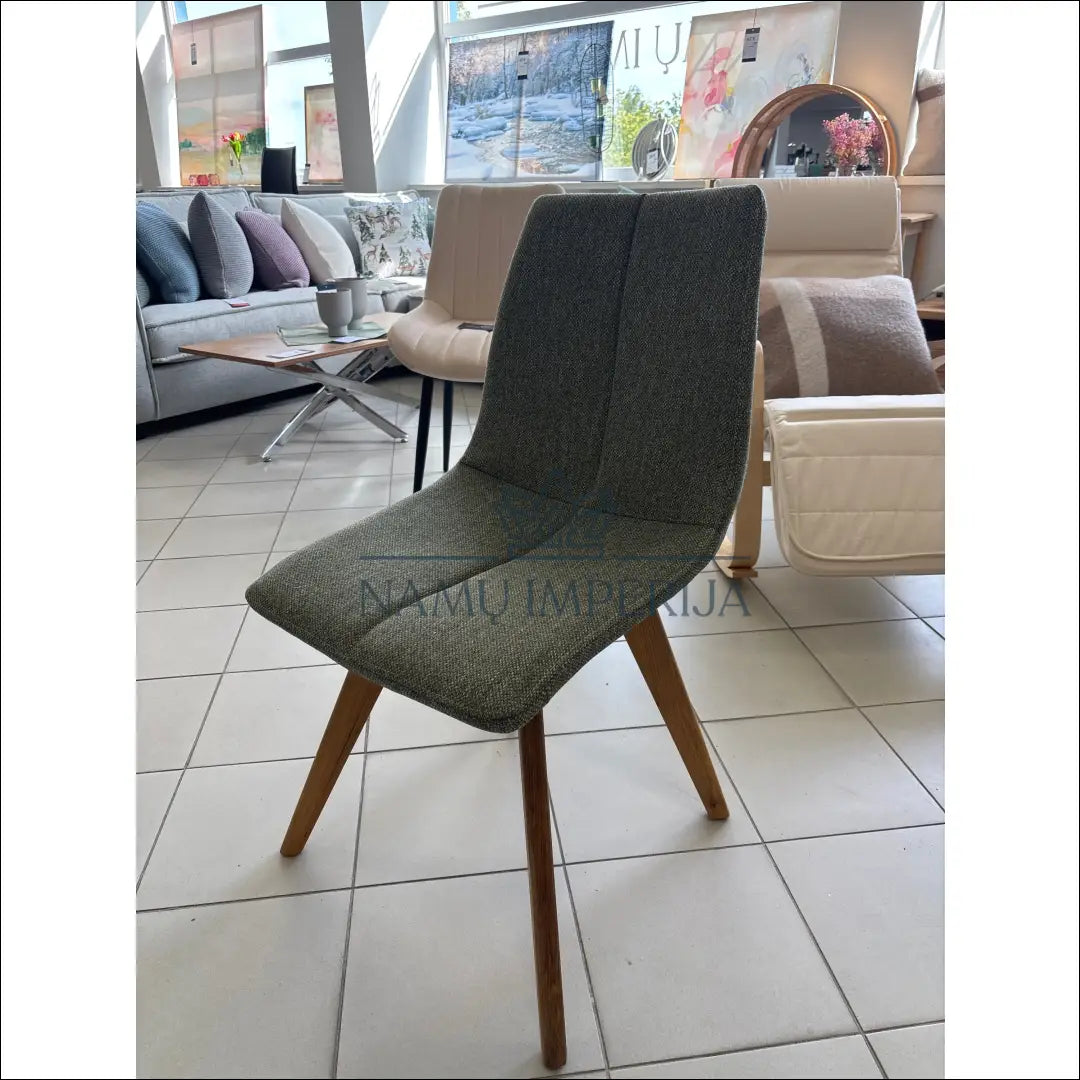 Kėdė VI1004 - €58 Save 50% 50-100, __label:Pristatymas 1-2 d.d., color-zalia, kedes-valgomojo, material-gobelenas €50