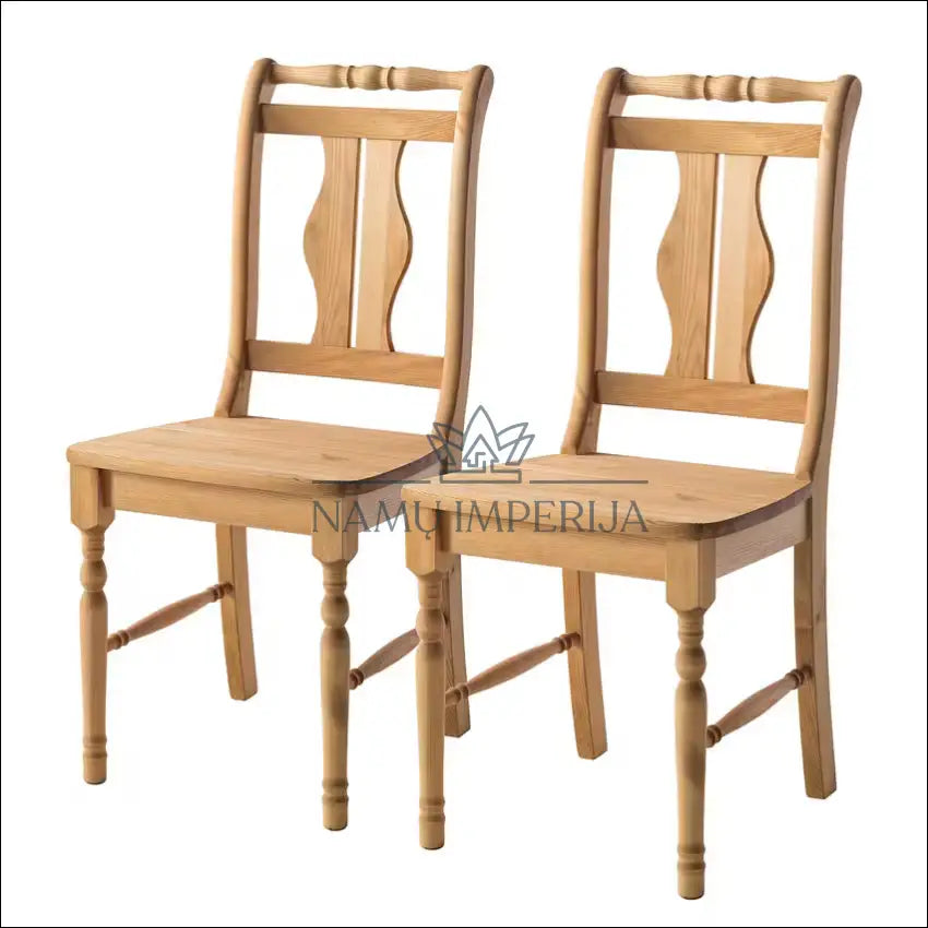 Kėdė VI1006 - €55 Save 50% 50-100, __label:Pristatymas 1-2 d.d., color-ruda, kedes-valgomojo, material-medzio-masyvas