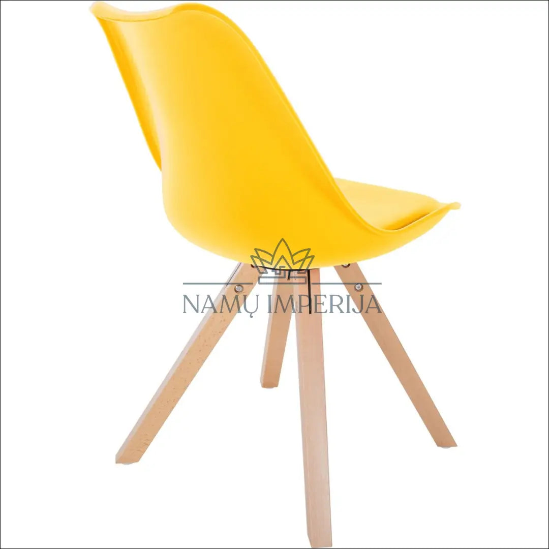 Kėdė VI1015 €37 Save 50% 25 50, __label:Pristatymas 1 2 d.d., color geltona, kedes valgomojo, material eko oda €25