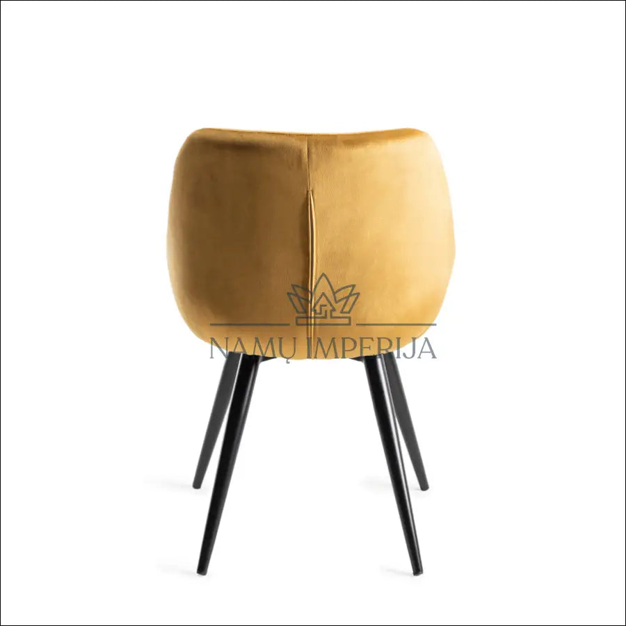 Kėdė VI1033 - €68 Save 50% 50-100, __label:Pristatymas 1-2 d.d., color-geltona, kedes-valgomojo, material-aksomas €50