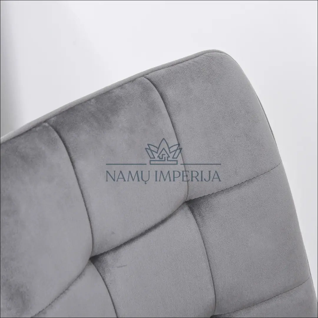 Kėdė VI1038 - €47 Save 50% 25-50, __label:Pristatymas 1-2 d.d., color-pilka, kedes-valgomojo, material-aksomas €25