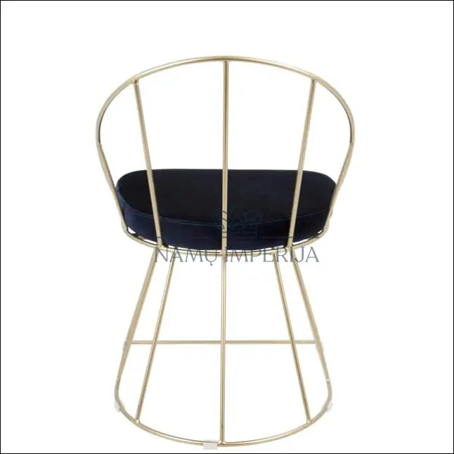 Kėdė VI1041 - €95 Save 50% 50-100, __label:Pristatymas 1-2 d.d., color-auksine, color-melyna, foteliai €50 to €100