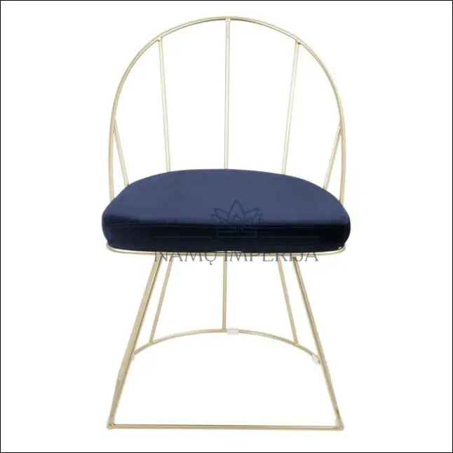 Kėdė VI1041 - €95 Save 50% 50-100, __label:Pristatymas 1-2 d.d., color-auksine, color-melyna, foteliai €50 to €100