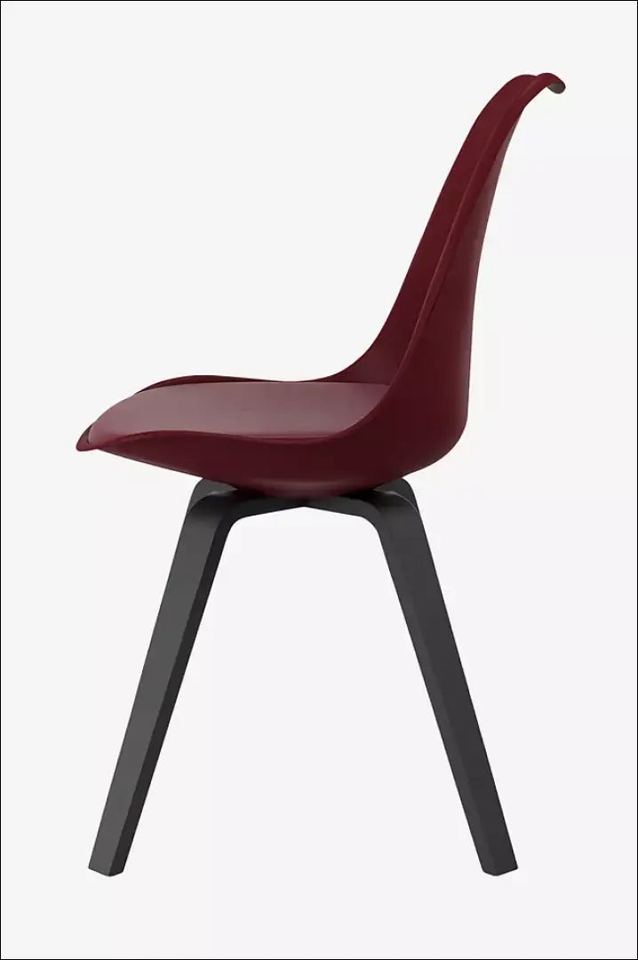 Kėdė VI1054 - €49 Save 50% 25-50, __label:Pristatymas 1-2 d.d., color-raudona, color-ruda, kedes-valgomojo €25 to €50