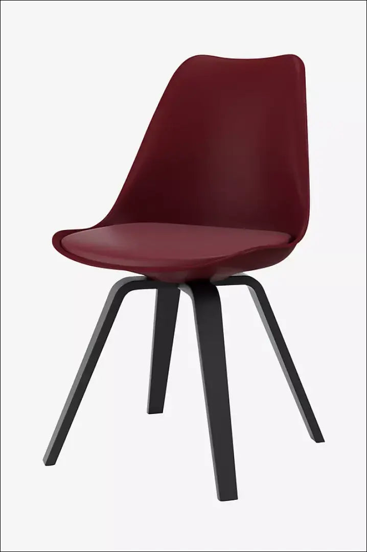 Kėdė VI1054 - €49 Save 50% 25-50, __label:Pristatymas 1-2 d.d., color-raudona, color-ruda, kedes-valgomojo €25 to €50