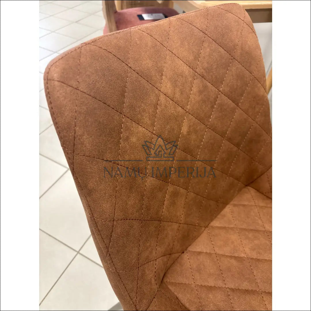 Kėdė VI1059 - €69 Save 50% 50-100, __label:Pristatymas 1-2 d.d., color-ruda, kedes-valgomojo, material-dirbtine-oda €50