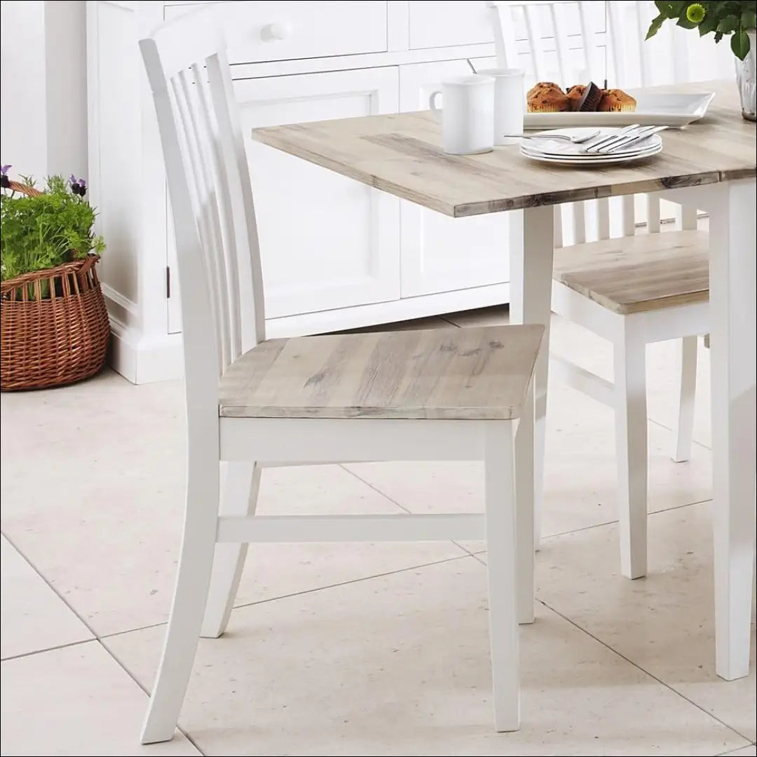 Kėdė VI1061 - €65 Save 50% 50-100, __label:Pristatymas 1-2 d.d., color-balta, color-ruda, kedes-valgomojo €50 to €100