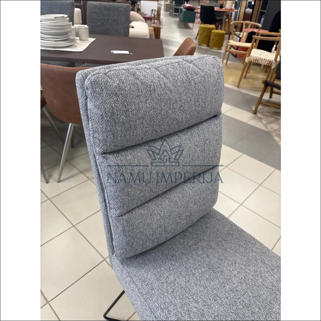Kėdė VI1064 - €95 Save 50% 50-100, __label:Pristatymas 1-2 d.d., color-pilka, kedes-valgomojo, material-gobelenas €50