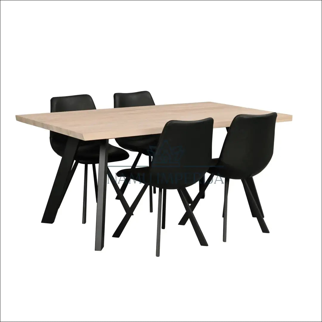 Kėdė VI1068 - €88 Save 50% 50-100, __label:Pristatymas 1-2 d.d., color-juoda, kedes-valgomojo, material-dirbtine-oda