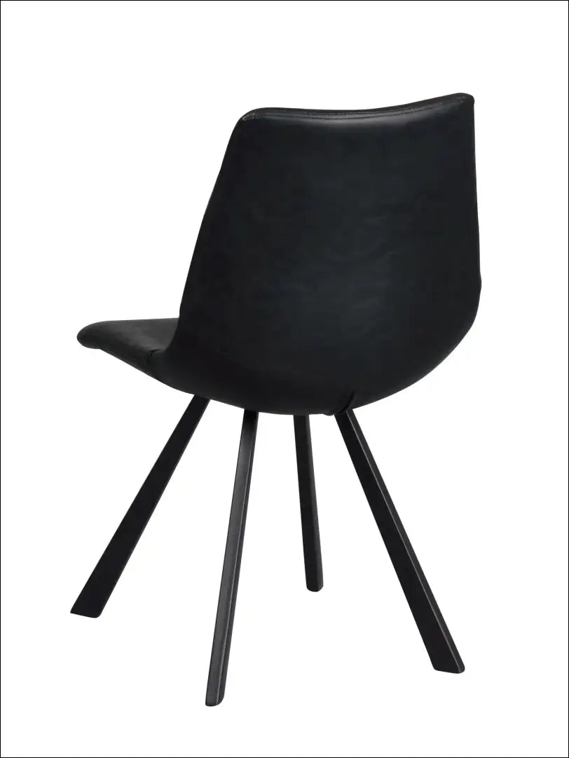 Kėdė VI1068 - €88 Save 50% 50-100, __label:Pristatymas 1-2 d.d., color-juoda, kedes-valgomojo, material-dirbtine-oda