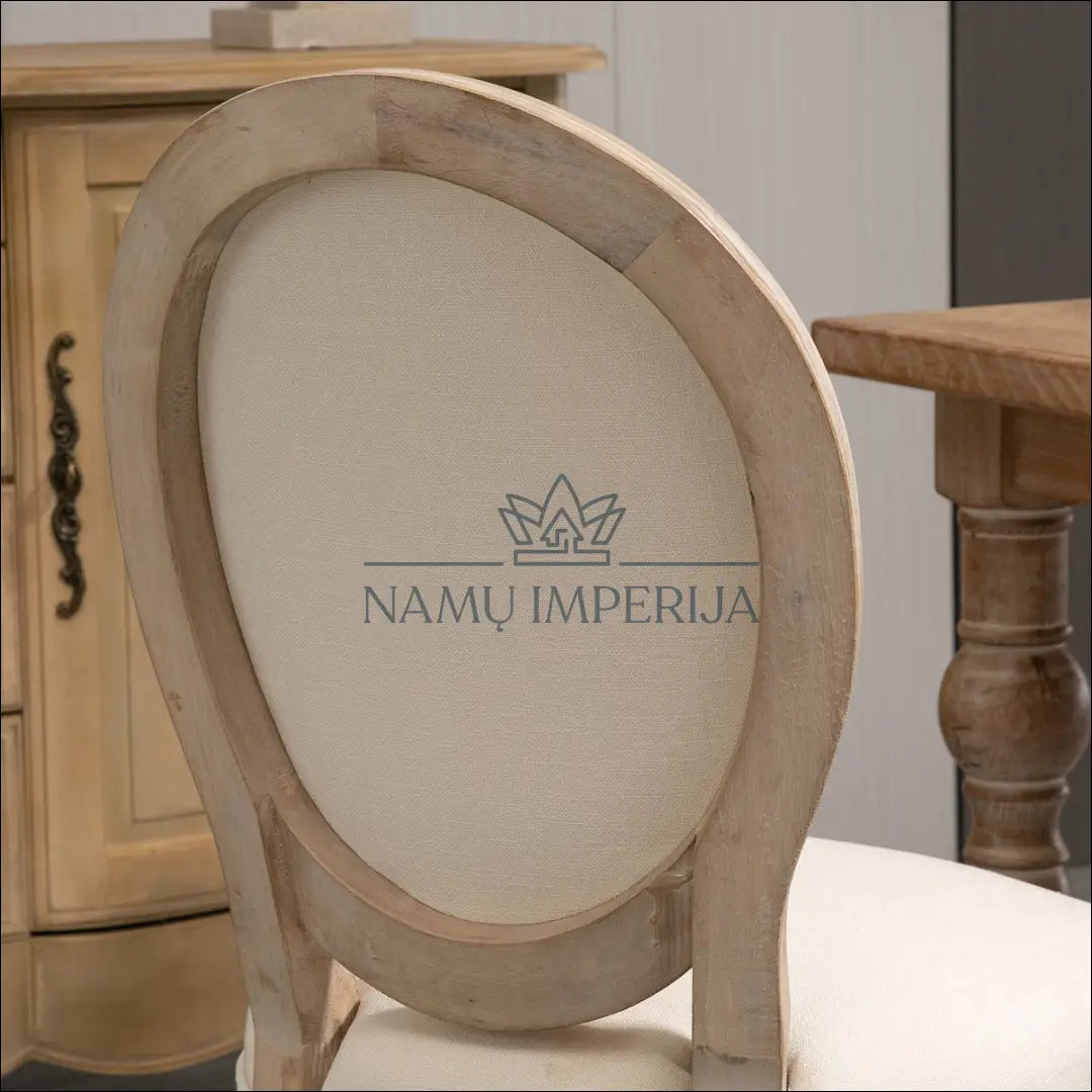 Kėdė VI1070 - €72 Save 50% 50-100, __label:Pristatymas 1-2 d.d., color-kremas, color-ruda, kedes-valgomojo €50 to €100