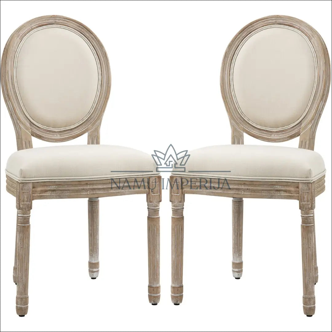 Kėdė VI1070 - €72 Save 50% 50-100, __label:Pristatymas 1-2 d.d., color-kremas, color-ruda, kedes-valgomojo €50 to €100