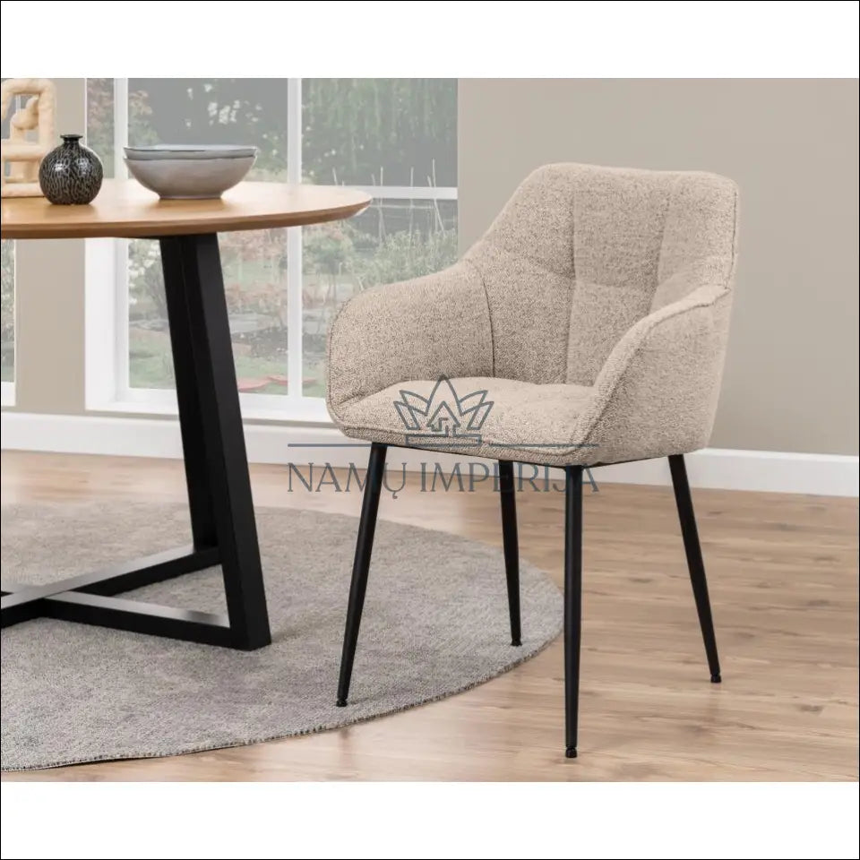 Kėdė VI1071 - €74 Save 50% 50-100, __label:Pristatymas 1-2 d.d., boucle, color-kremas, kedes-valgomojo €50 to €100