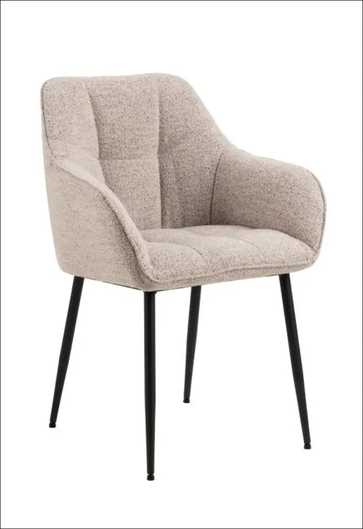 Kėdė VI1071 - €74 Save 50% 50-100, __label:Pristatymas 1-2 d.d., boucle, color-kremas, kedes-valgomojo €50 to €100