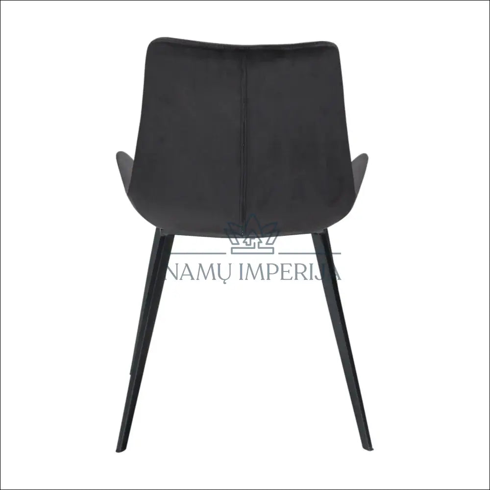 Kėdė VI1076 - €53 Save 50% 50-100, __label:Pristatymas 1-2 d.d., color-juoda, kedes-valgomojo, material-aksomas €50