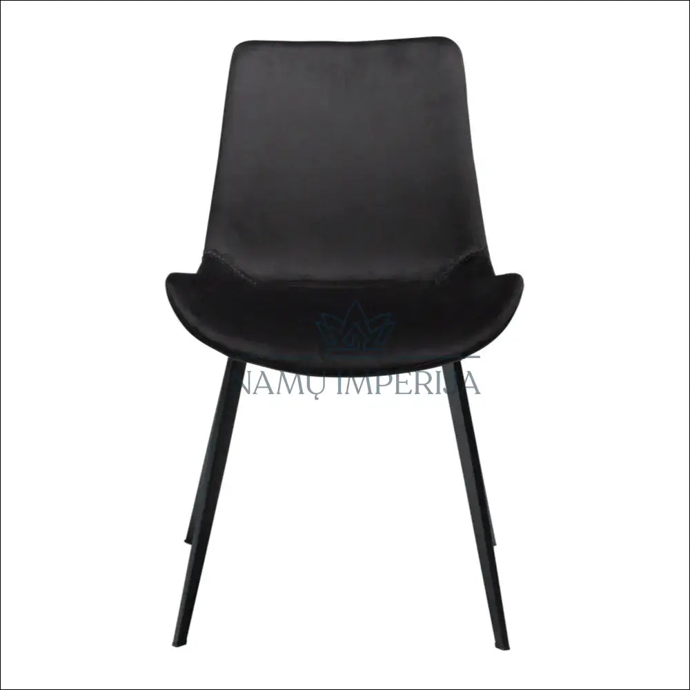 Kėdė VI1076 - €53 Save 50% 50-100, __label:Pristatymas 1-2 d.d., color-juoda, kedes-valgomojo, material-aksomas €50