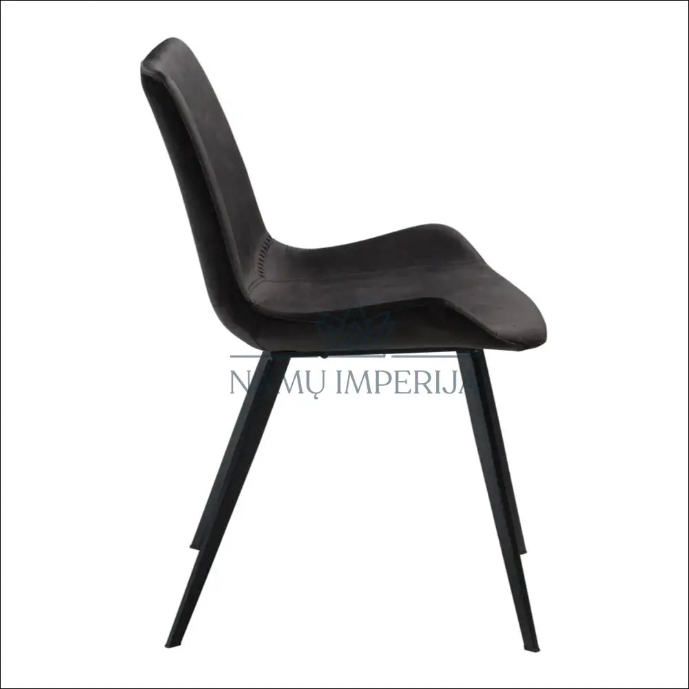 Kėdė VI1076 - €53 Save 50% 50-100, __label:Pristatymas 1-2 d.d., color-juoda, kedes-valgomojo, material-aksomas €50