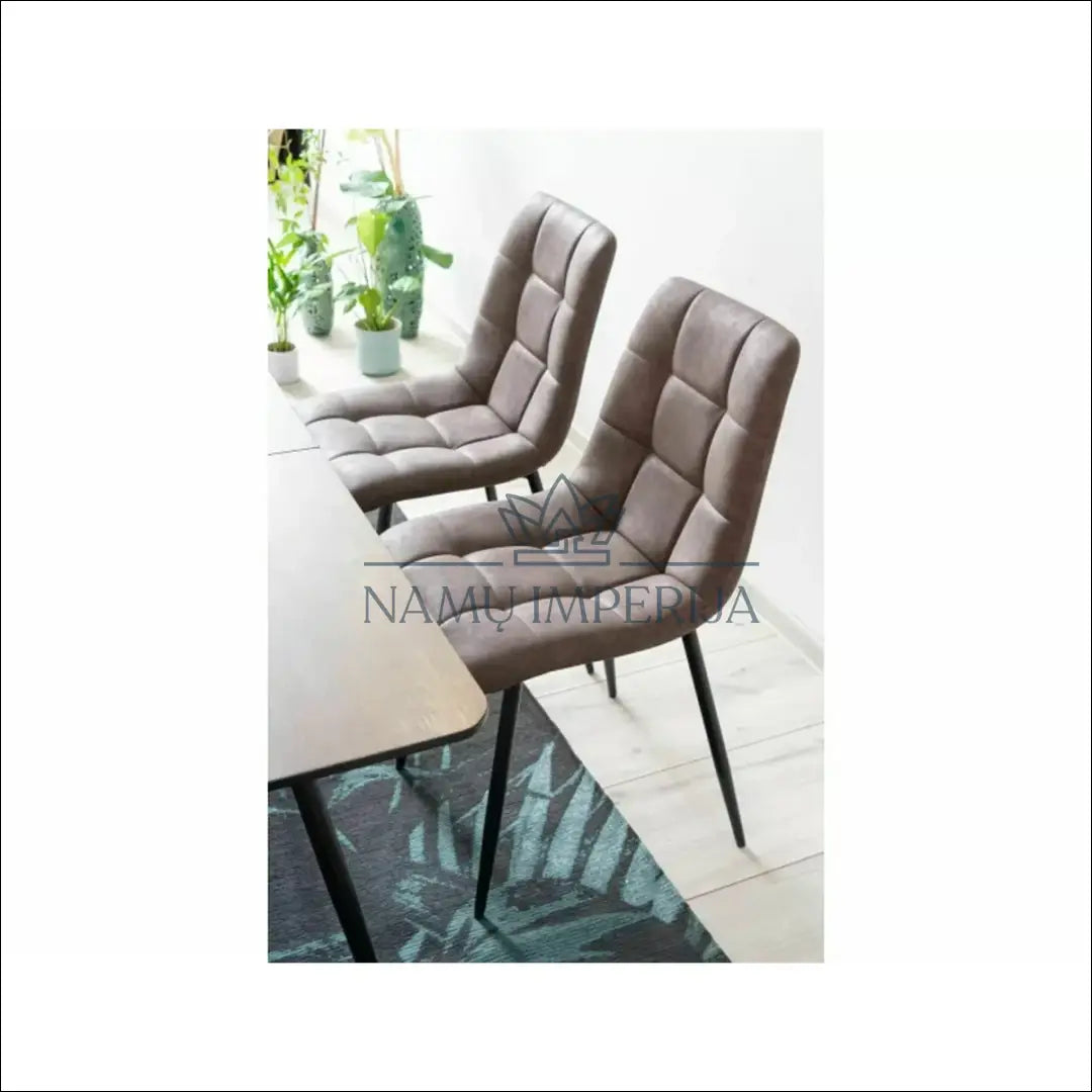 Kėdė VI1094 - €48 Save 50% 25-50, __label:Pristatymas 1-2 d.d., color-ruda, kedes-valgomojo, material-dirbtine-oda €25
