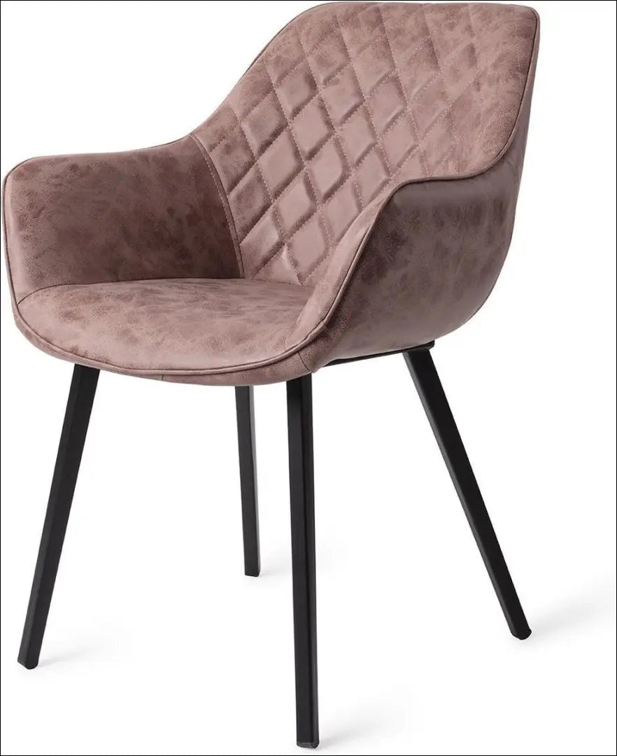 Kėdė VI1102 - €69 Save 50% 50-100, __label:Pristatymas 1-2 d.d., color-rozine, kedes-valgomojo, material-dirbtine-oda