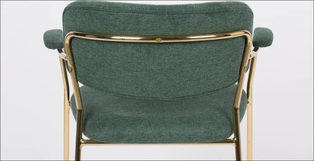 Kėdė VI1104 - €84 Save 50% 50-100, __label:Pristatymas 1-2 d.d., color-auksine, color-zalia, kedes-valgomojo €50