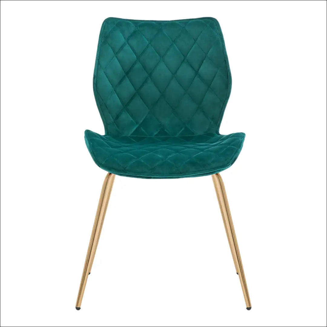 Kėdė VI1122 - €68 Save 50% 50-100, __label:Pristatymas 1-2 d.d., color-turkis, kedes-valgomojo, material-aksomas €50