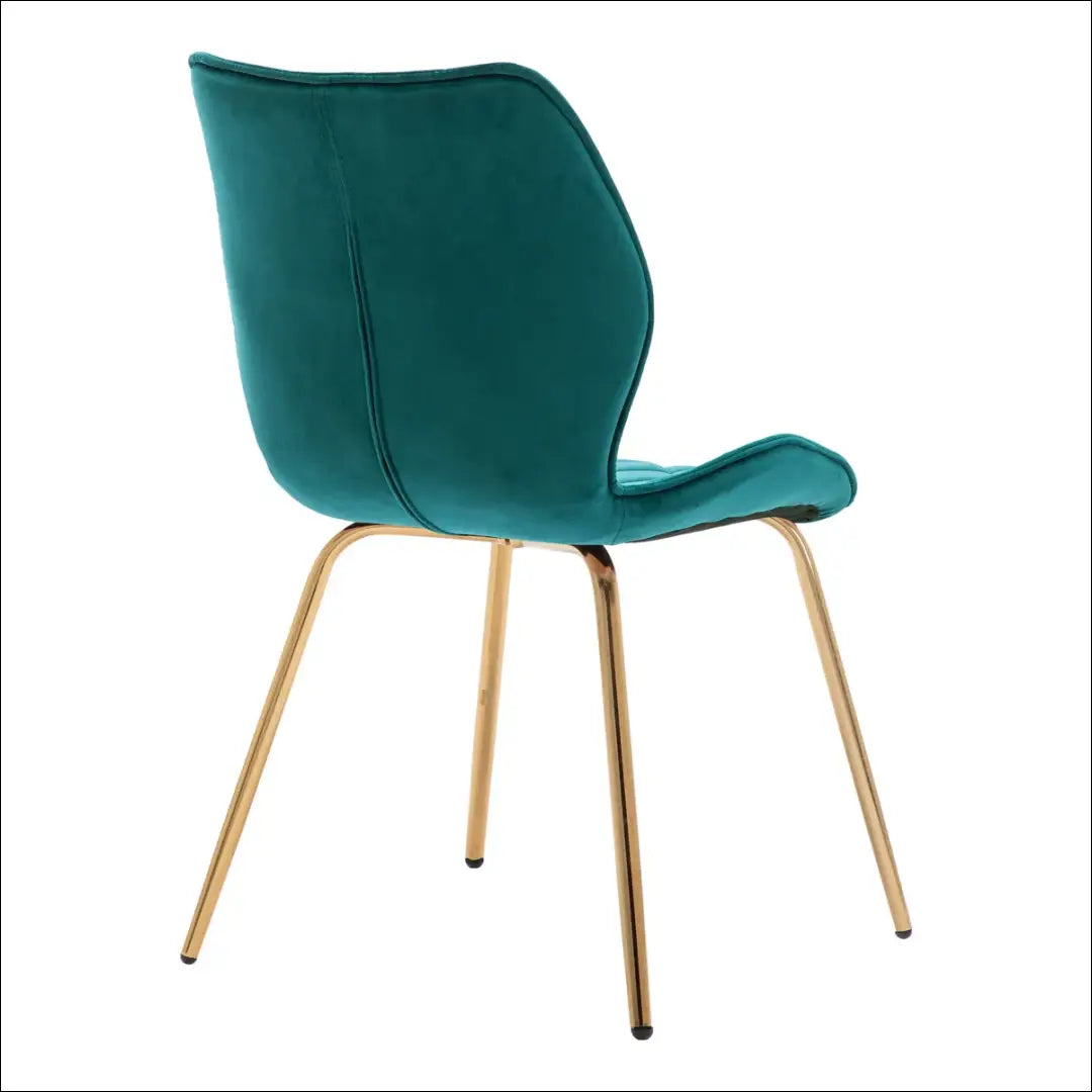 Kėdė VI1122 - €68 Save 50% 50-100, __label:Pristatymas 1-2 d.d., color-turkis, kedes-valgomojo, material-aksomas €50