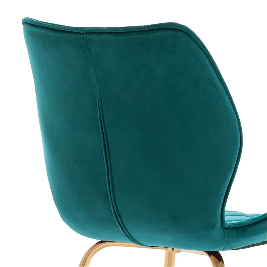 Kėdė VI1122 - €68 Save 50% 50-100, __label:Pristatymas 1-2 d.d., color-turkis, kedes-valgomojo, material-aksomas €50