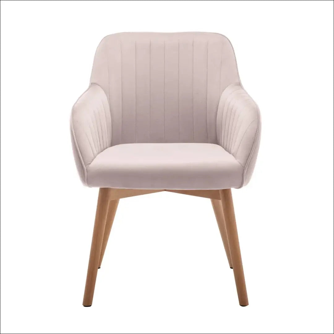 Kėdė VI1153 - €54 Save 50% 50-100, __label:Pristatymas 1-2 d.d., color-rozine, kedes-valgomojo, material-aksomas €50