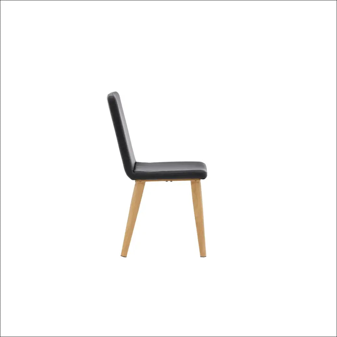 Kėdė VI1158 - €54 Save 50% 50-100, __label:Pristatymas 1-2 d.d., color-juoda, kedes-valgomojo, material-dirbtine-oda