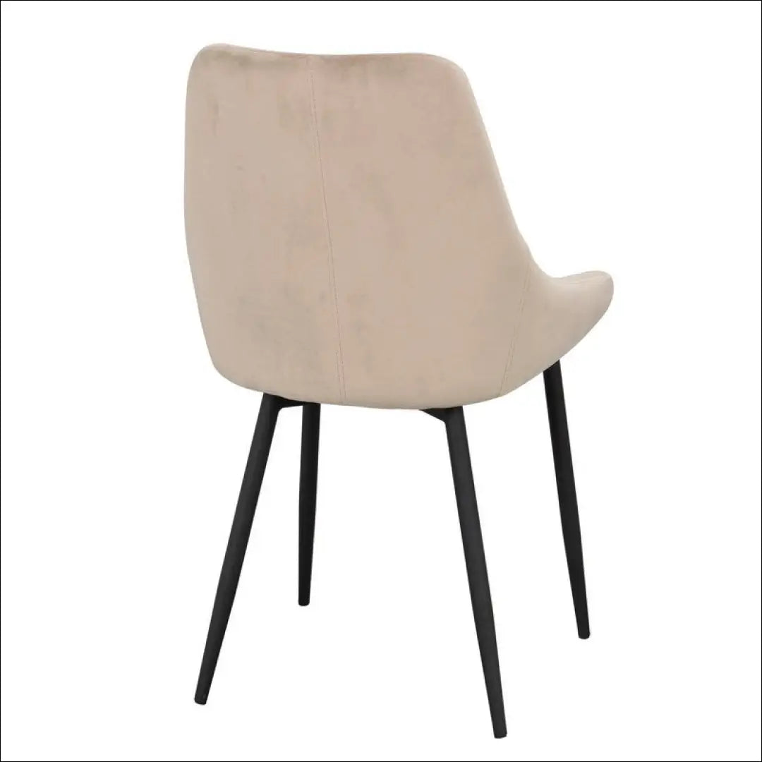 Kėdė VI1162 - €72 Save 50% 50-100, __label:Pristatymas 1-2 d.d., color-smelio, kedes-valgomojo, material-aksomas €50