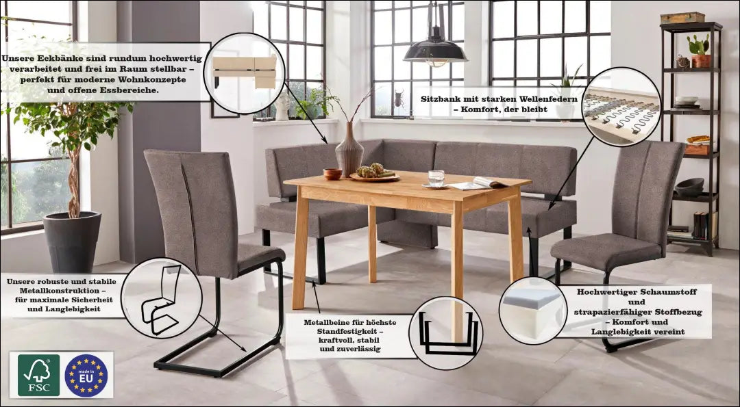 Kėdė VI1182 - €85 Save 50% 50-100, __label:Pristatymas 1-2 d.d., color-ruda, kedes-valgomojo, material-poliesteris €50