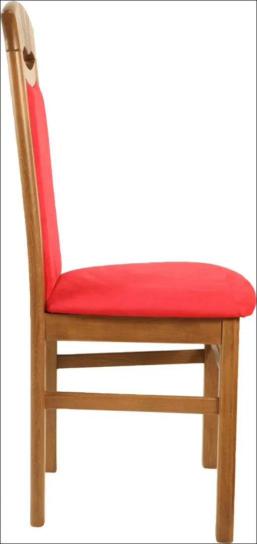 Kėdė VI1209 - €45 Save 50% 25-50, __label:Pristatymas 1-2 d.d., color-raudona, color-ruda, kedes-valgomojo €25 to €50
