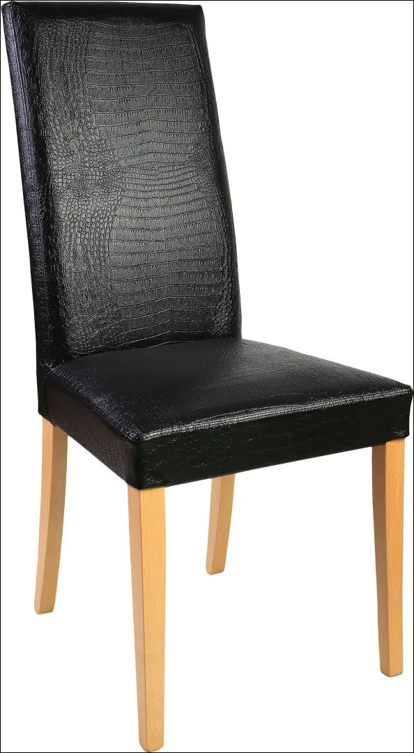 Kėdė VI1228 - €74 Save 50% 50-100, __label:Pristatymas 1-2 d.d., color-juoda, kedes-valgomojo, material-dirbtine-oda