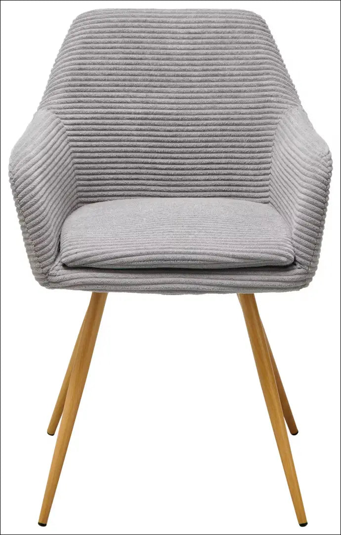 Kėdė VI1258 - €55 Save 50% 50-100, __label:Pristatymas 1-2 d.d., color-pilka, kedes-valgomojo, material-aksomas €50