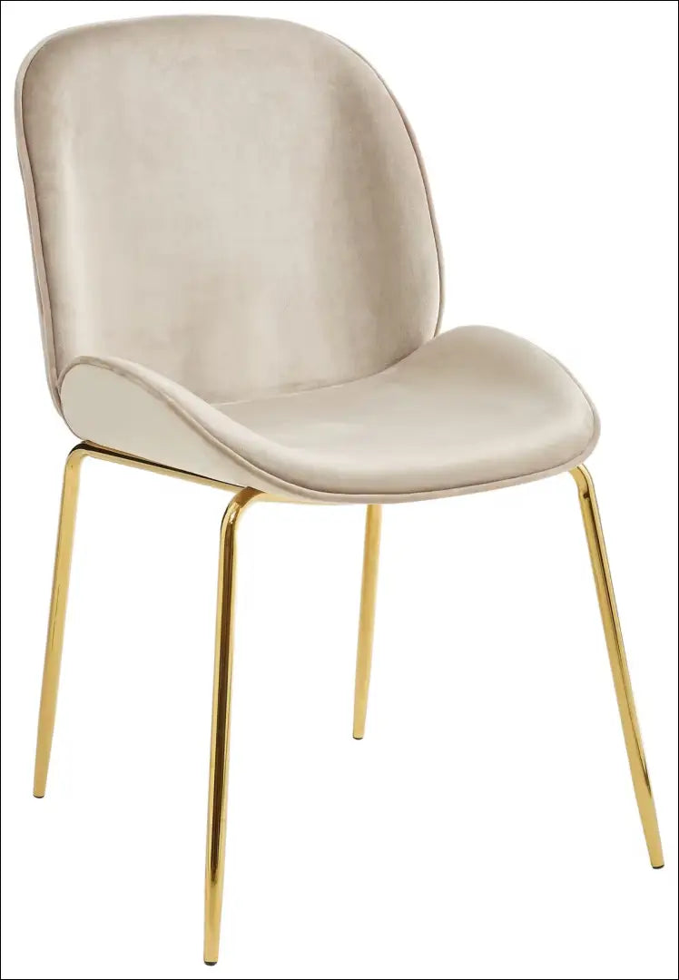 Kėdė VI1259 - €49 Save 50% 25-50, __label:Pristatymas 1-2 d.d., color-pilka, kedes-valgomojo, material-aksomas €25
