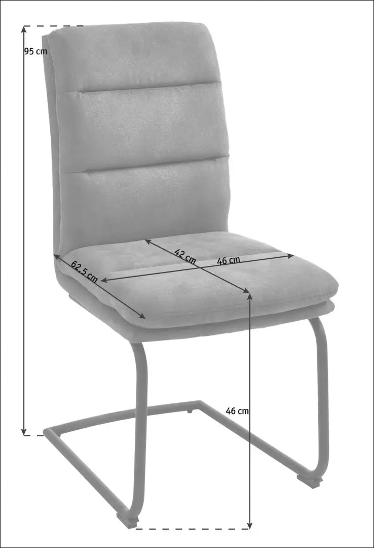 Kėdė VI1272 - €65 Save 50% 50-100, __label:Pristatymas 1-2 d.d., color-smelio, kedes-valgomojo, material-eko-oda €50