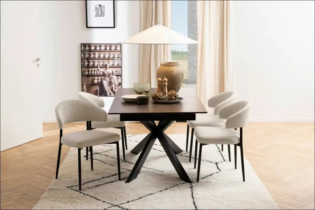 Kėdė VI1281 - €63 Save 50% 50-100, __label:Pristatymas 1-2 d.d., color-smelio, kedes-valgomojo, material-gobelenas €50