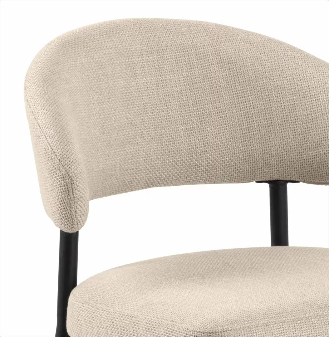 Kėdė VI1281 - €63 Save 50% 50-100, __label:Pristatymas 1-2 d.d., color-smelio, kedes-valgomojo, material-gobelenas €50