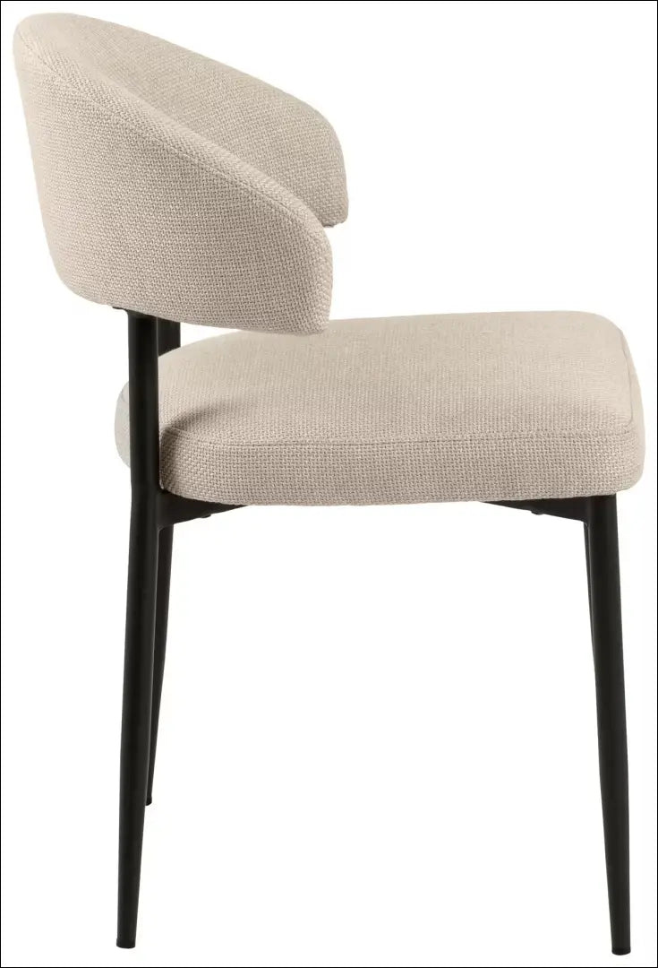 Kėdė VI1281 - €63 Save 50% 50-100, __label:Pristatymas 1-2 d.d., color-smelio, kedes-valgomojo, material-gobelenas €50