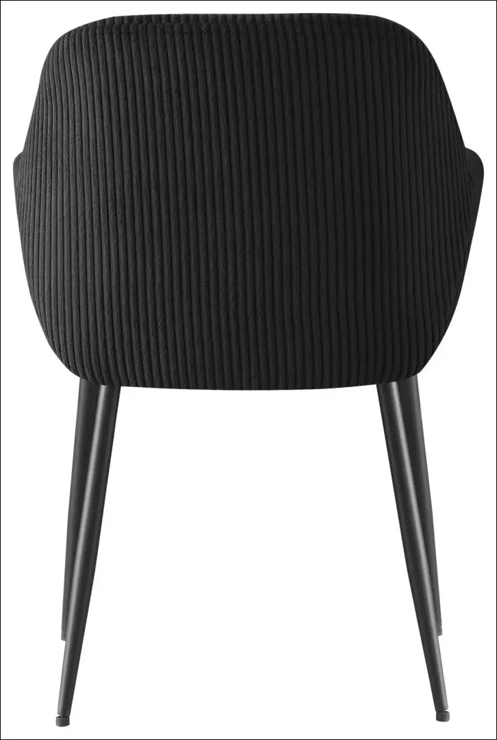 Kėdė VI1287 - €75 Save 50% 50-100, __label:Pristatymas 1-2 d.d., color-juoda, kedes-valgomojo, material-aksomas €50