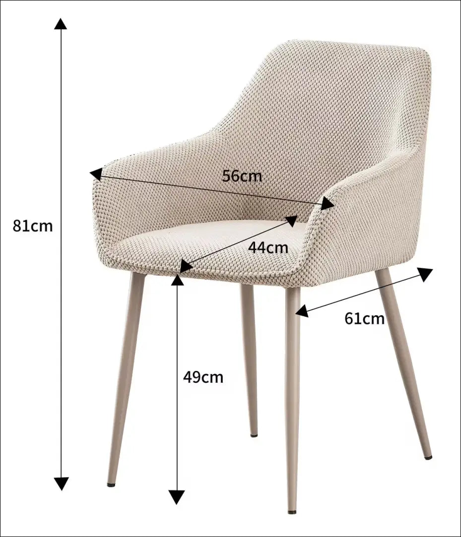 Kėdė VI1288 - €62 Save 50% 50-100, __label:Pristatymas 1-2 d.d., color-smelio, kedes-valgomojo, material-poliesteris