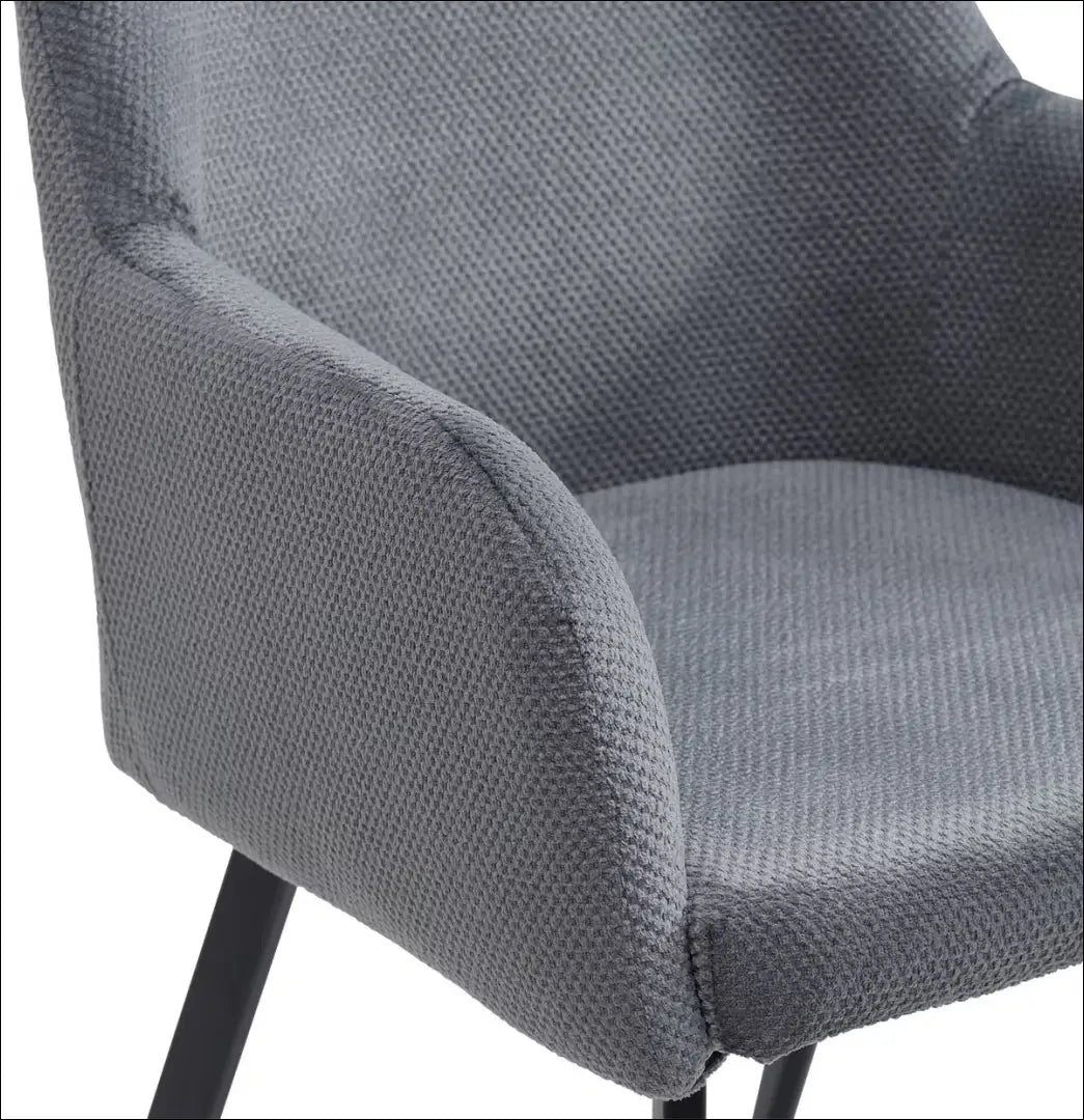 Kėdė VI1301 - €55 Save 50% 50-100, __label:Pristatymas 1-2 d.d., color-pilka, kedes-valgomojo, material-gobelenas €50